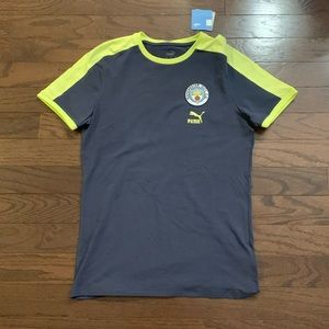 Manchester City Embroidered Tee - NWT